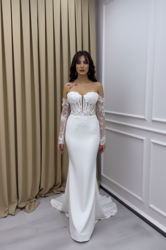 G21-41 Meerjungfrau Brautkleid